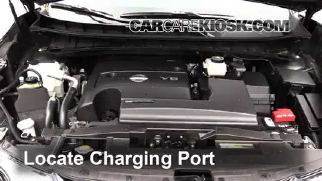 2015 Nissan Murano Platinum 3.5L V6 Climatisation Ajouter du réfrigérant